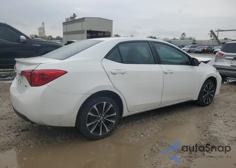 2017 Toyota Corolla L z USA, uszkodzony, nr VIN 5YFBURHE5HP700468